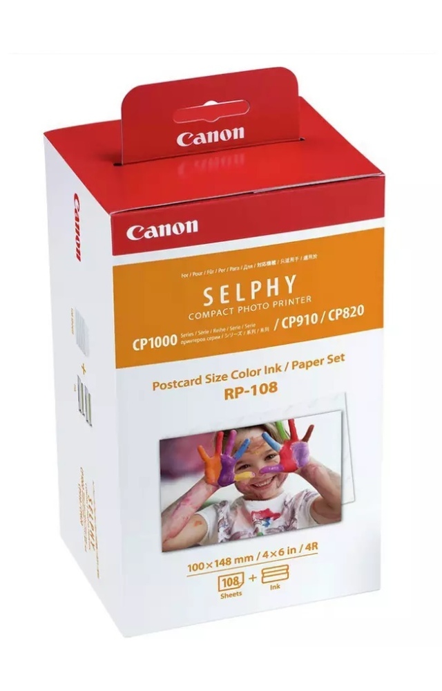 Canon Selphy RP-108 Photo Paper Ink Cartridge - Colour