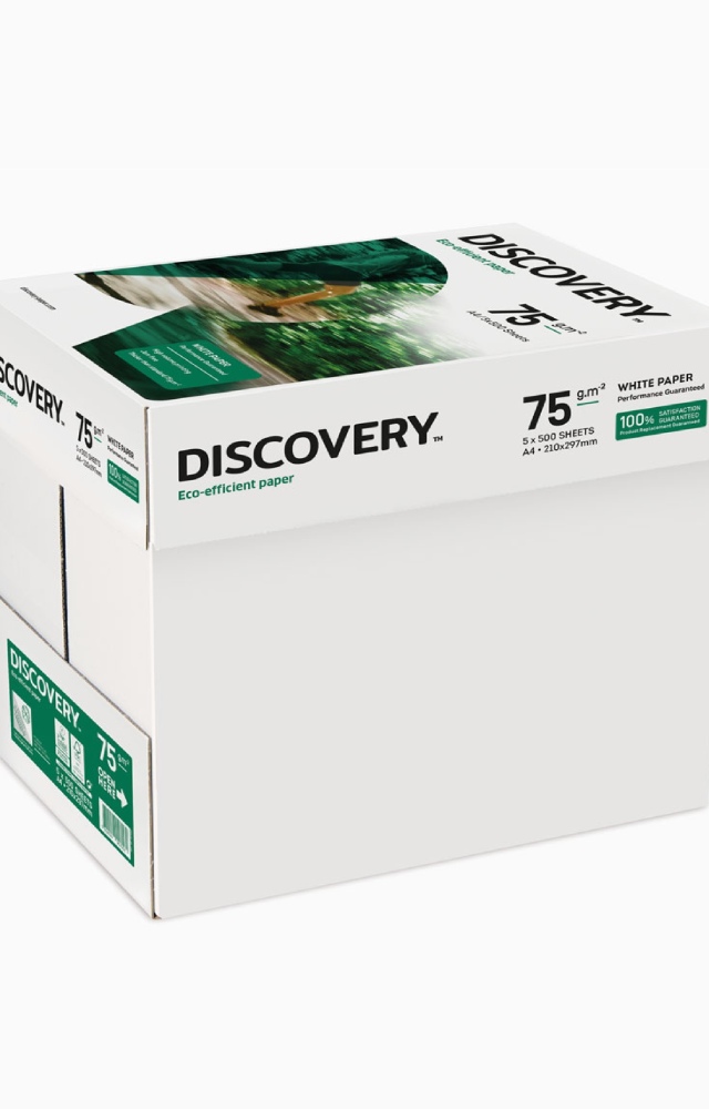 75 g/m² Print Paper Box 2500 Sheets Discovery 