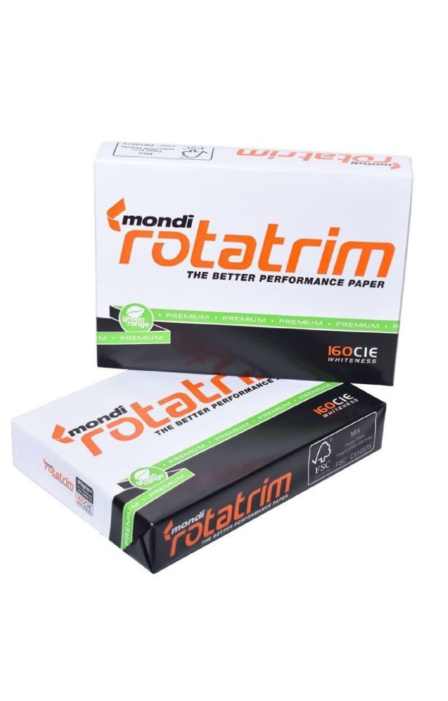 80G Paper A4 Ream (500 sheets) Mondi Rotatrim
