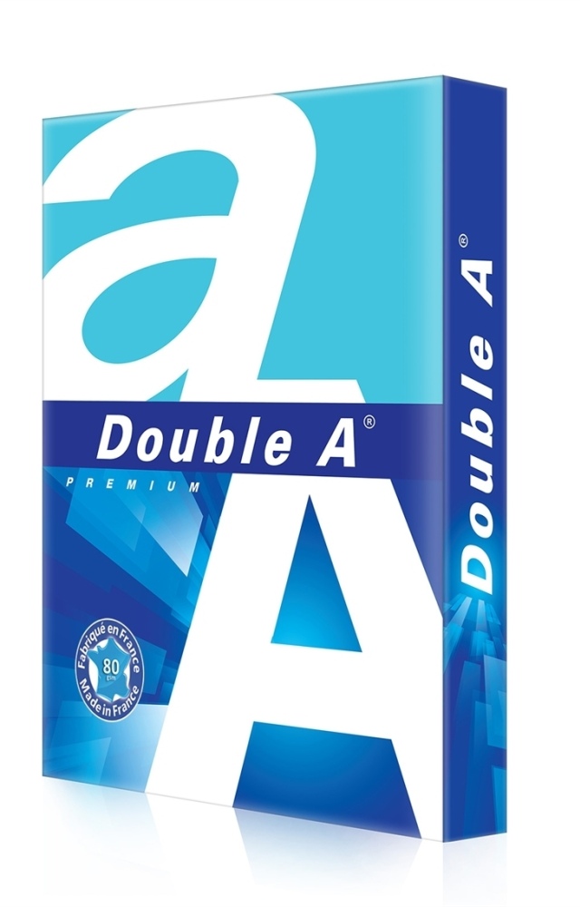 A4 White Paper Ream 80G (500 sheets) Double A 