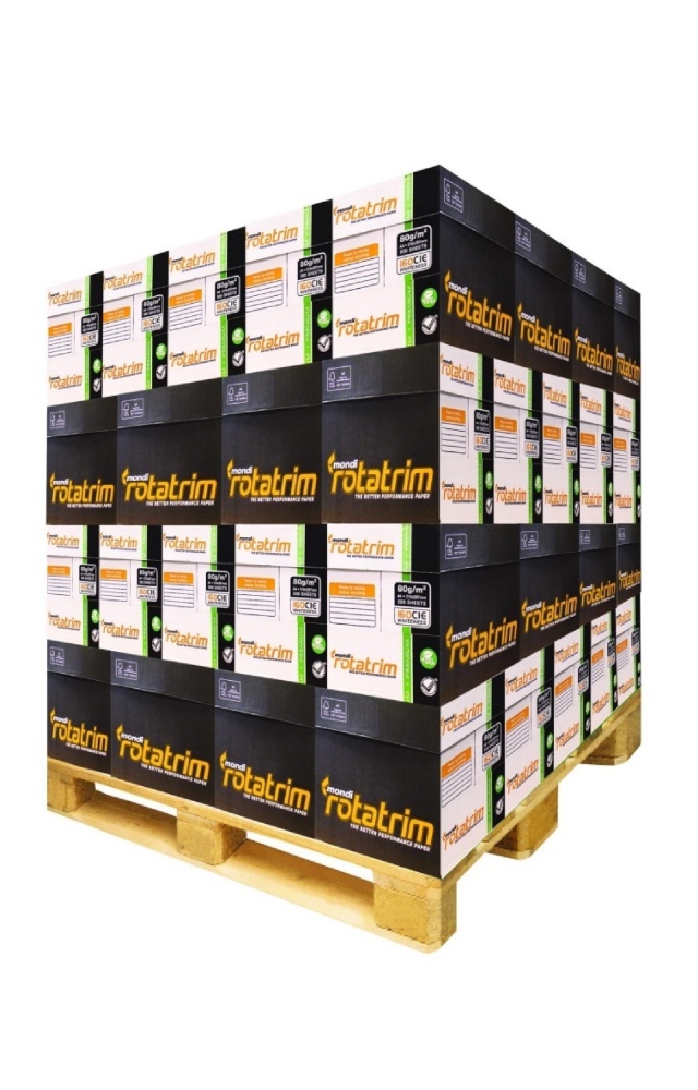 80GSM A4 Multipurpose White Paper (80 boxes) Pallet 